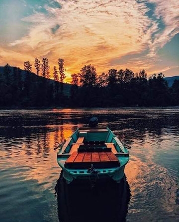 Autumn on the Drina and Lake Zvornik